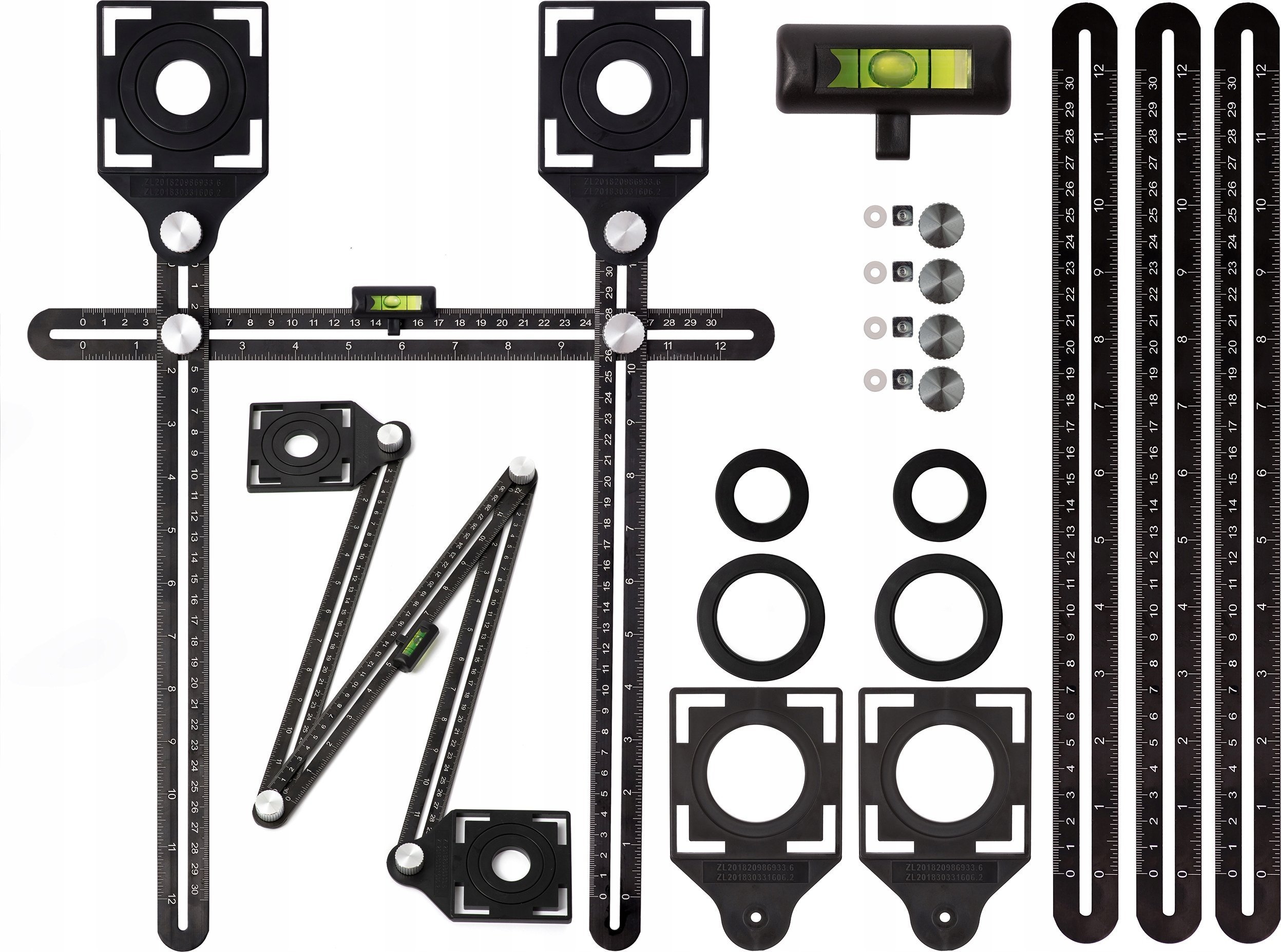Silver SZABLON / WZORNIK NASTAWNY DO PŁYTEK /SILVER 25, 40, 45, 55, 75mm