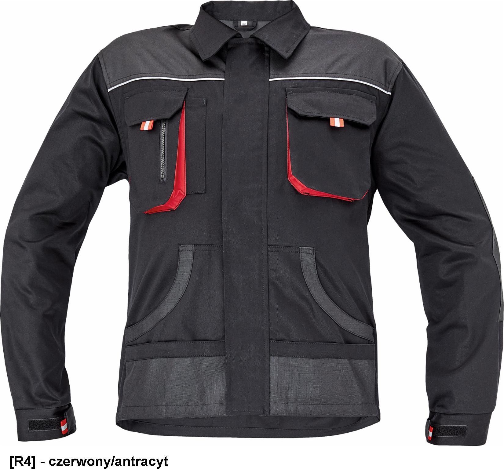 CERVA FF HANS - kurtka - czerwony/antracyt 60