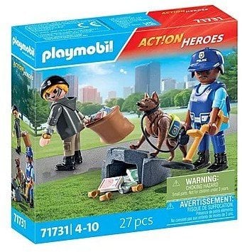 Action Heroes 71731 Poszukiwania ladów z psem tropišcym