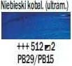 Artequipment TALENS REMBRANDT 40ML 512 - COBALT BLUE ULTRAMARINE - farba olejna uniw