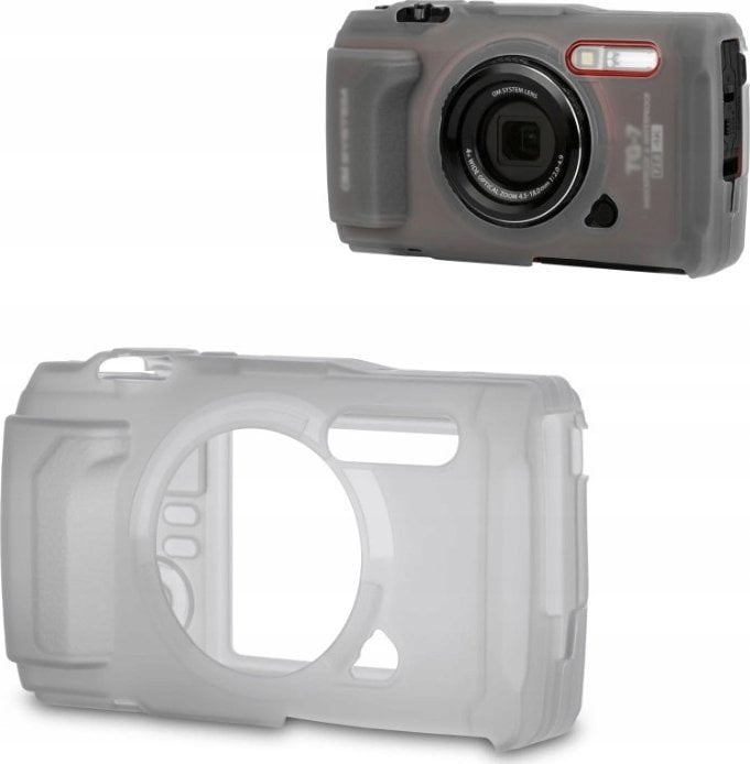 Pokrowiec JJC Futerał Etui Case Pokrowiec Silikon Do Aparatu Olympus Tough Tg-7 Tg7 / / Scc-tg7