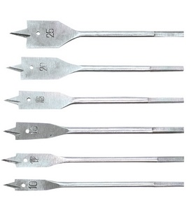 Wiertło Top Tools do drewna łopatkowe sześciokątne 10 12 16 18 20 25mm zestaw (60H860)