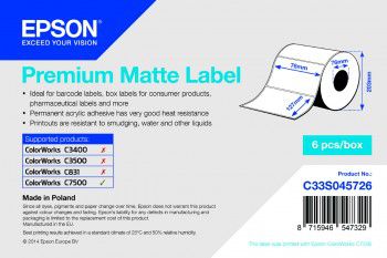 Epson Premium Matte Label (C33S045726)