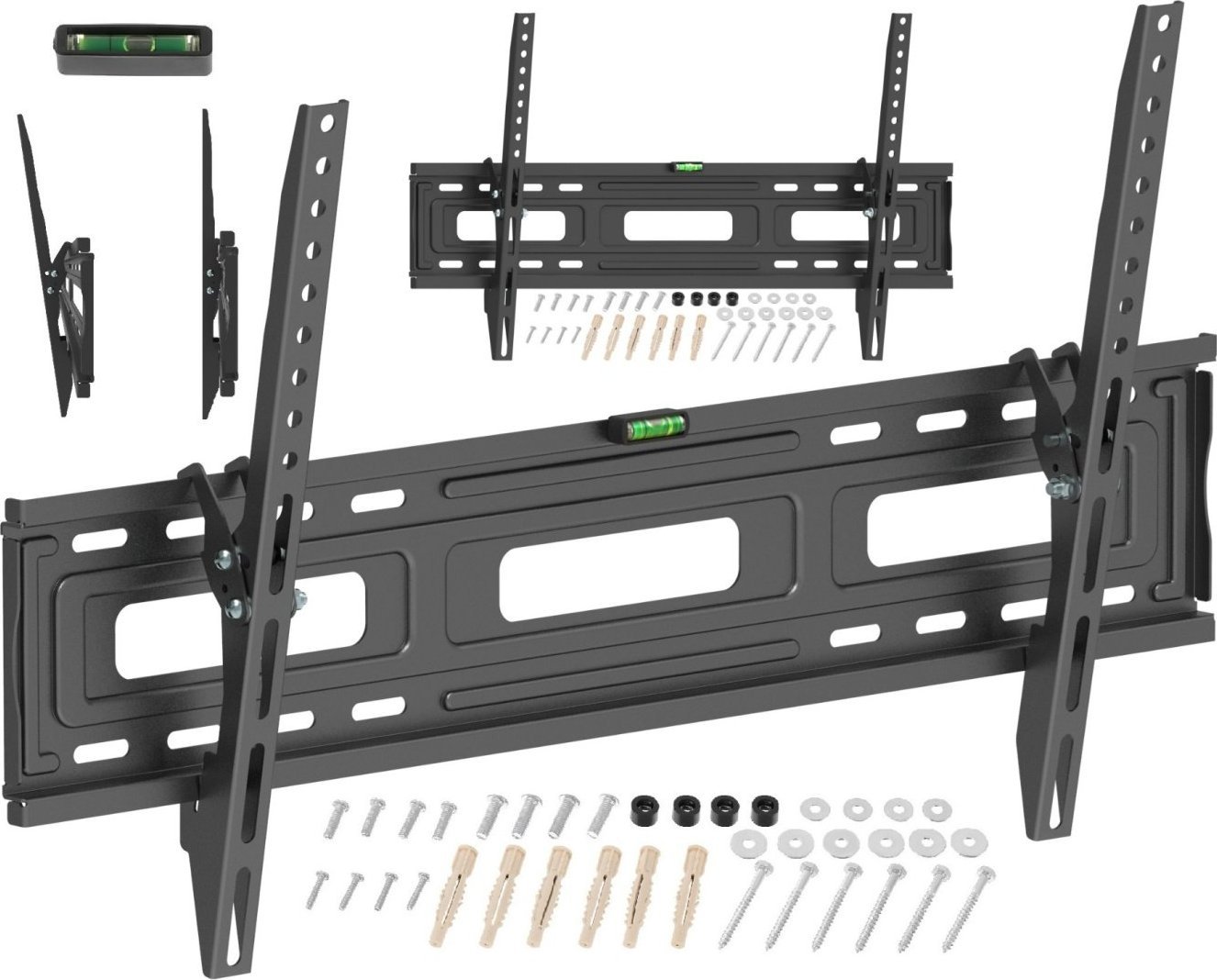 VETOUSON Extra Mocny Uchwyt na Telewizor 65 cali 75 cali 85 cali VX-424B