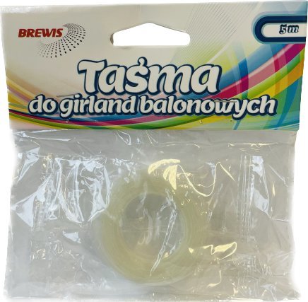 BREWIS Taśma do girland balonowych 5 m Brewis