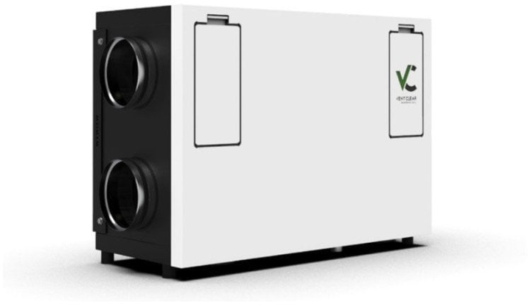 Rekuperator poziomy VENT CLEAR HD3 HE Comfort Plus 324 m3/h