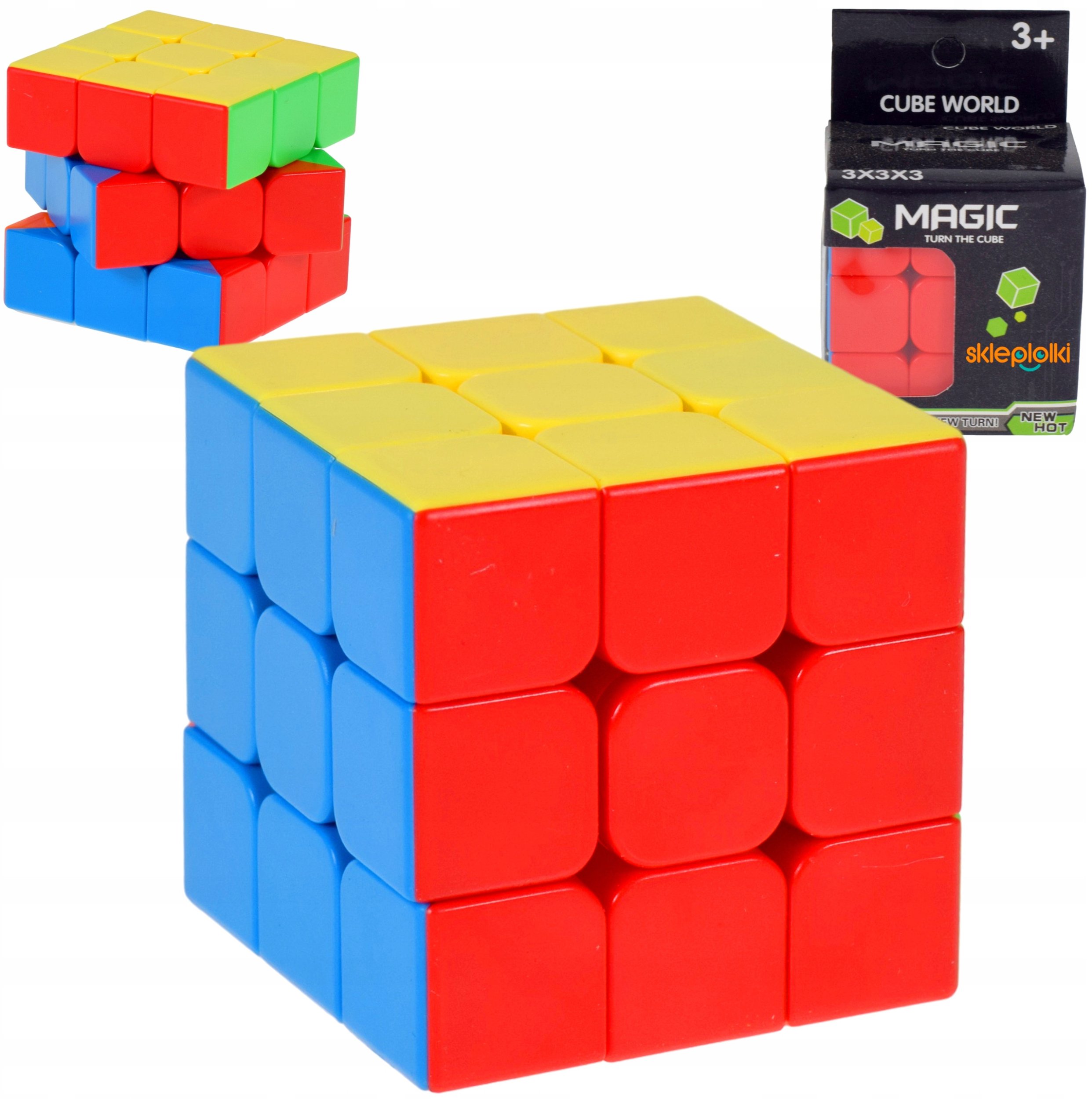 SENSORYCZNA KOSTKA LOGICZNA MAGICZNA UKŁADANKA ZABAWKA EDUKACYJNA DLADZIECI