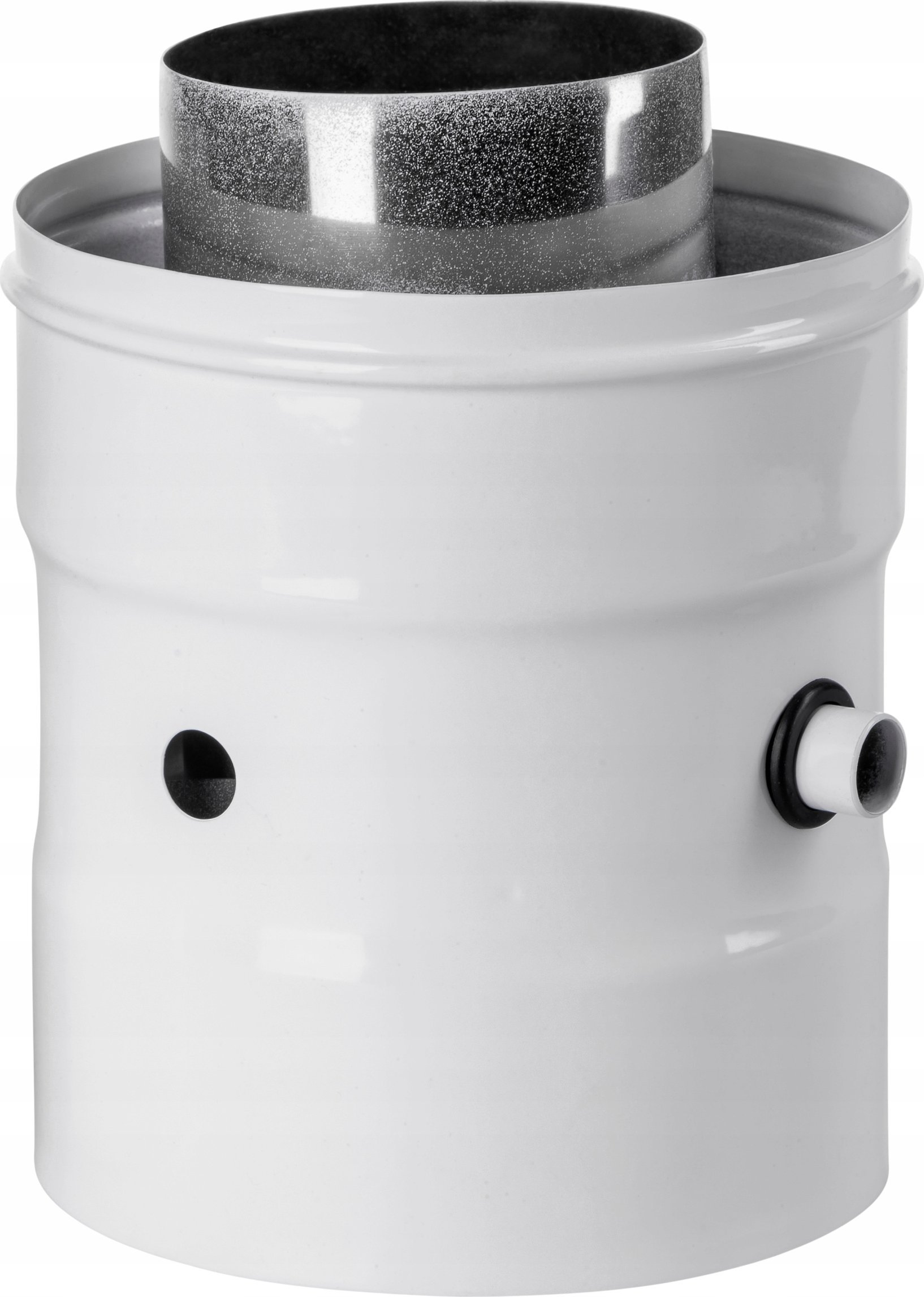 SpiroFlex Adapter 80/125 prosty biały do kotłów ACV