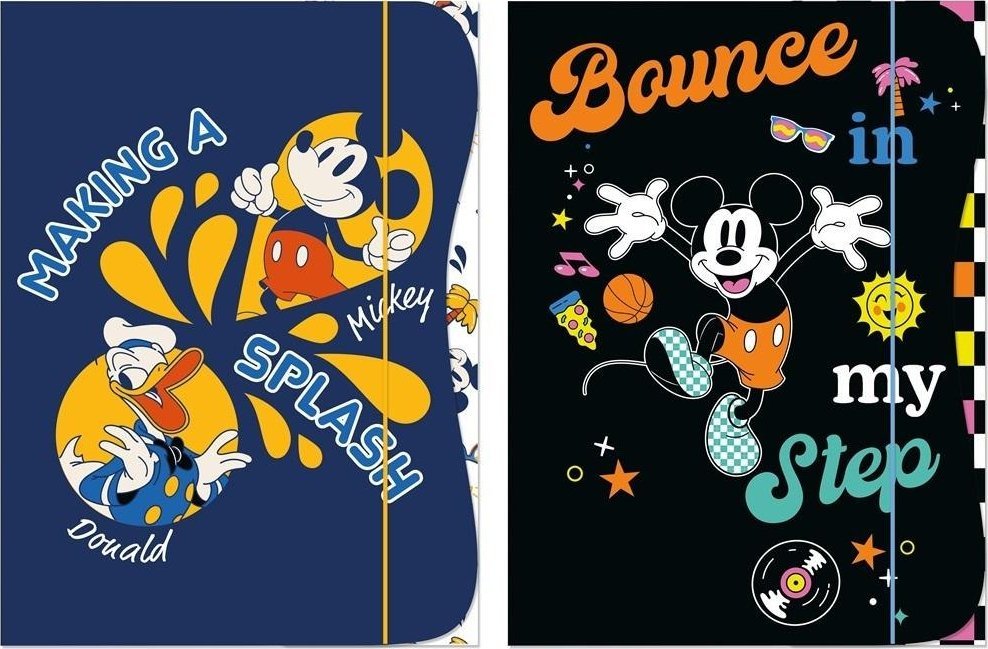 Beniamin Teczka z gumką A4 Mickey Mouse Kids