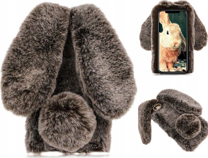 Pan i Pani Gadżet Etui iPhone królik futerko