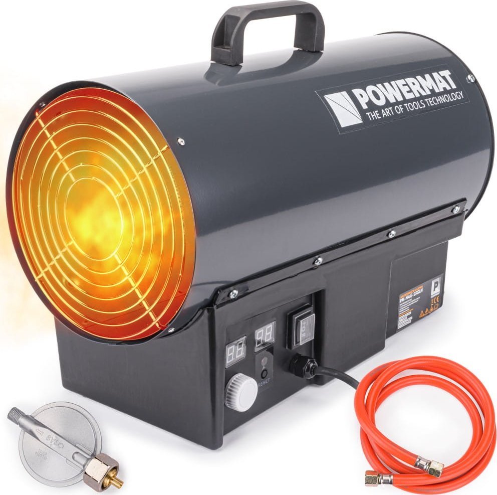 Powermat NAGRZEWNICA DMUCHAWA GAZOWA Z TERMOSTATEM 25KW LCD POWERMAT PM-NAG-25GLN