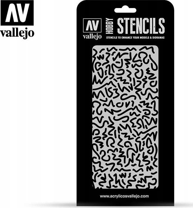 Vallejo Vallejo: Stencils - Luftwaffe WWII Shingles Camo