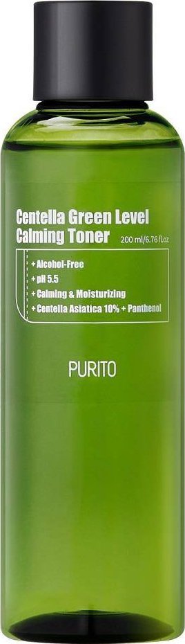 PURITO_Centella Green Level Calming Toner toner wygładzający na bazie wąkroty azjatyckiej 200ml