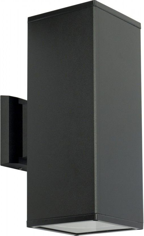 Kinkiet SU-MA Kinkiet elewacyjny IP54 góra-dół czarny SU-MA Adela 8001 BL