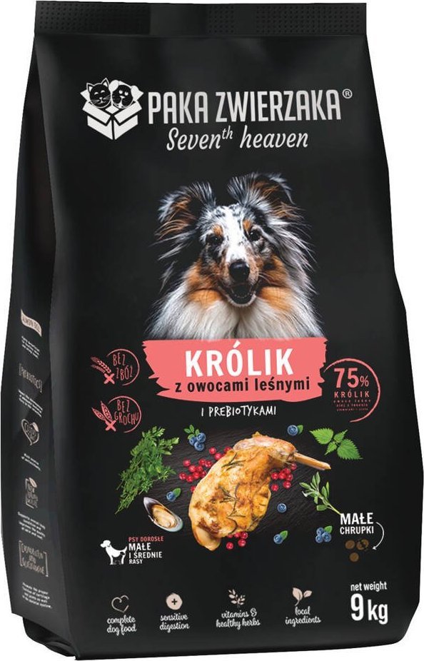 Paka Zwierzaka Paka Zwierzaka - Seventh Heaven - Królik z owocami leśnymi 9 kg