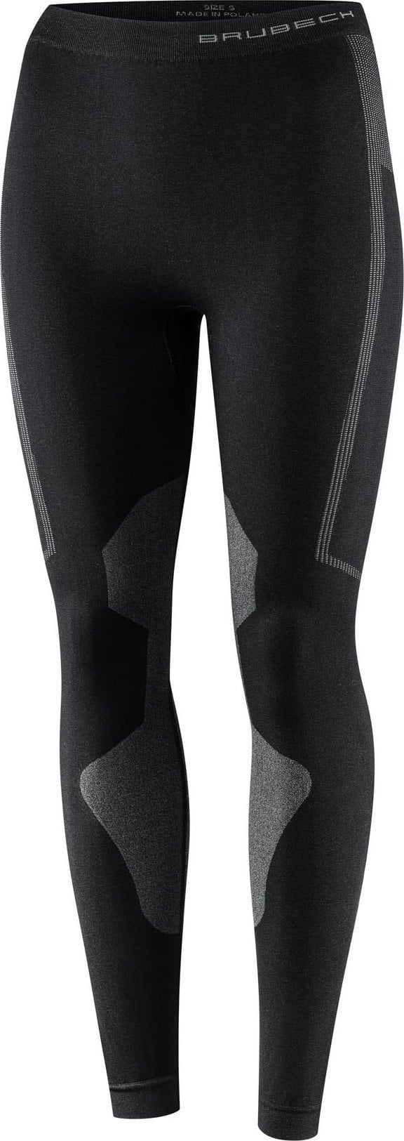 Brubeck LE13260 Spodnie damskie DRY z długą nogawką czarny/grafitowy L