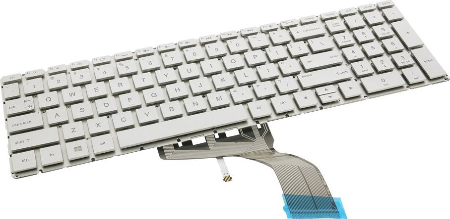 Movano Klawiatura do HP 15S-EQ 15S-FQ Envy 15-bp LED