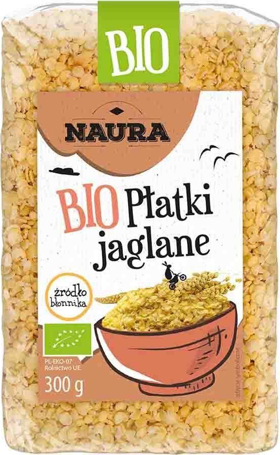 Naura Płatki jaglane BIO 300 g