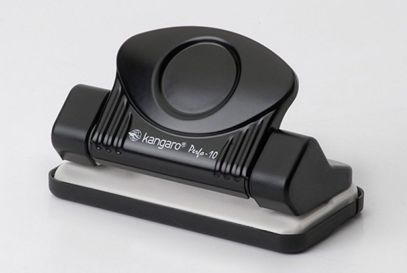 Dziurkacz Kangaro Perfo 10 10 kartek Czarny (8901057201452)