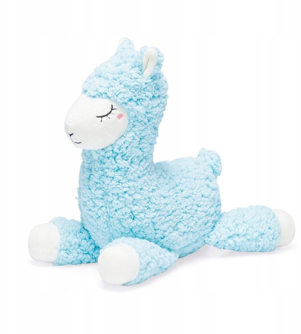 Zabawka, dla psa, alpaka, niebieska, pluszowa, 20X6X22cm