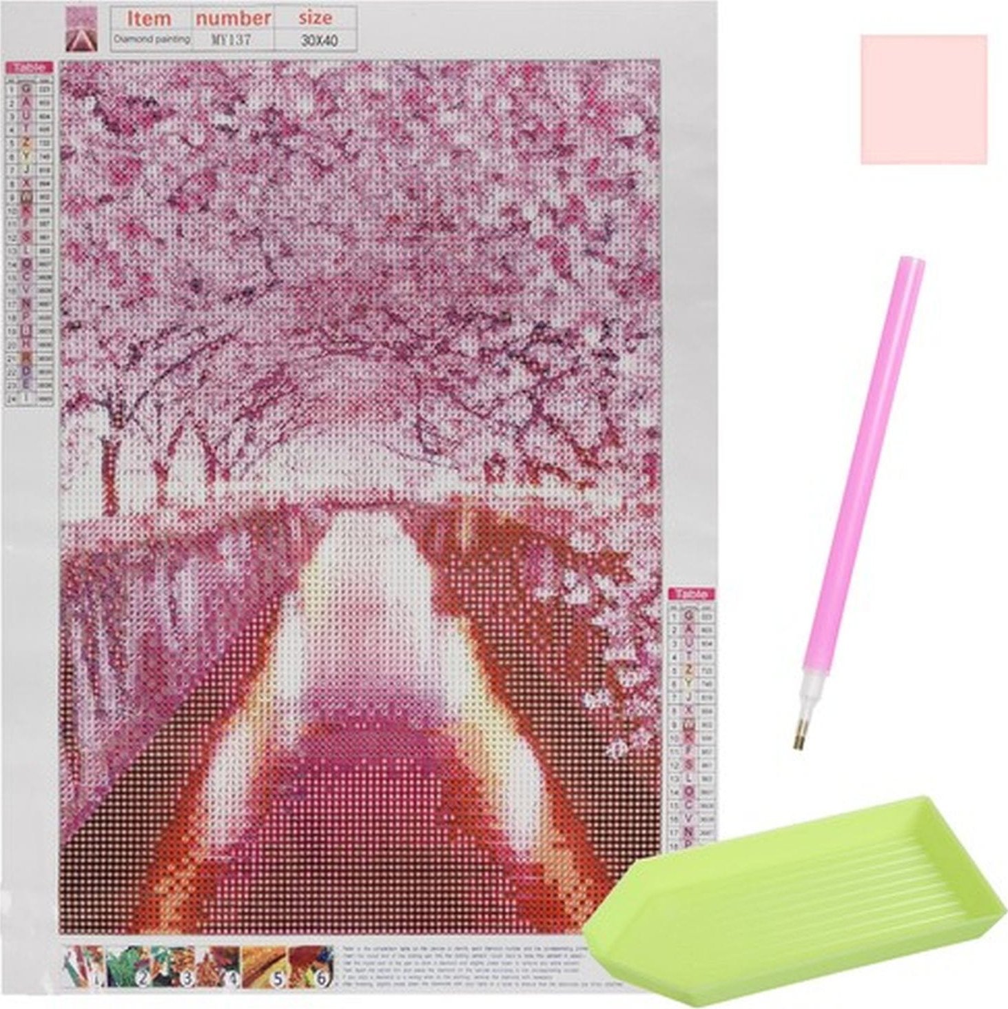 kufer-pasmanteria.pl Haft diamentowy mozaika H17007