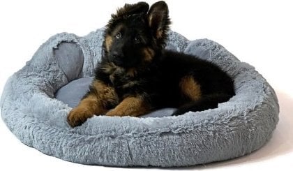 Go Gift GO GIFT Łapa Legowisko dla psa i kota XL - szary - 75x75 cm