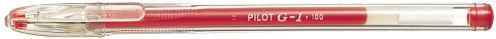 Pilot Pióro żelowe BL-G1-5 Gel 0,32mm czerwony (45K004B)