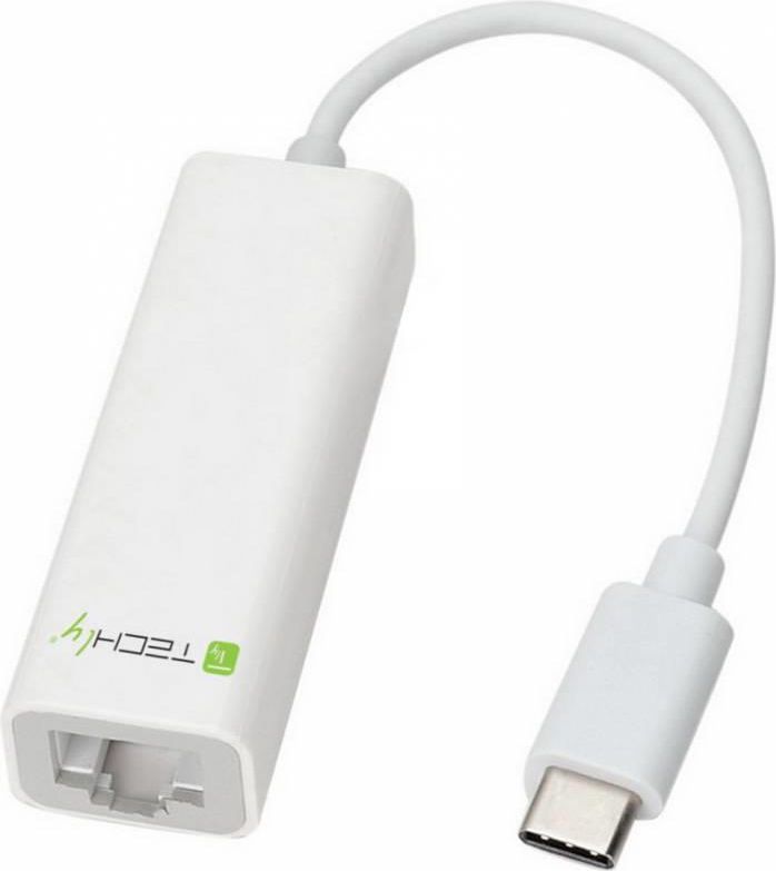 Karta sieciowa Techly ADAPTER USB-C 3.1 NA RJ45 GIGABIT 10/100/1000 (20379)