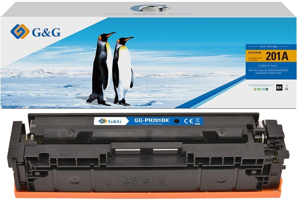 Toner G&G Toner kompatybilny mit HP 201A/ CF400A