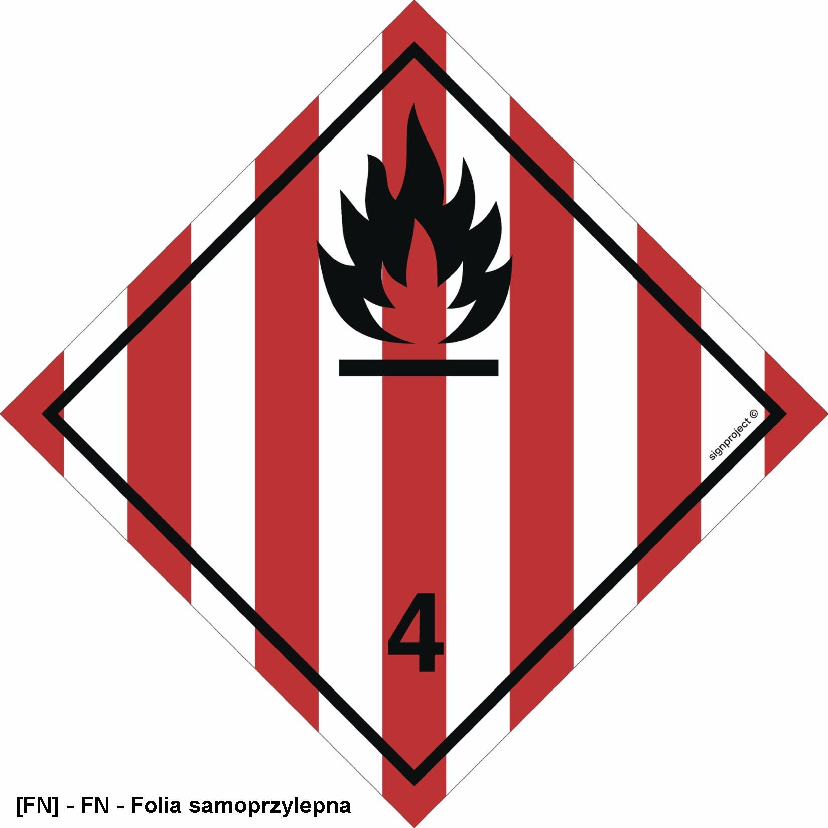 MB003 - Materiały stałe zapalne 50x50