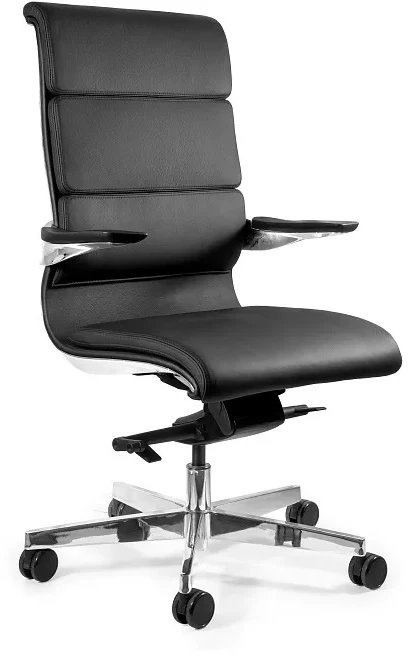 Krzesło biurowe Unique Fotel biurowy SAVILLE czarny UNIQUE