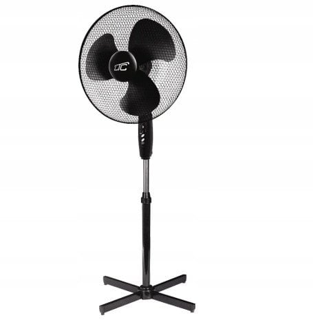 WENTYLATOR PODŁOGOWY 40CM CZARNY