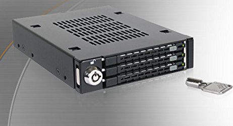 Kieszeń Icy Dock 3x 2.5" HDD / SSD, SAS / SATA (MB993SK-B)