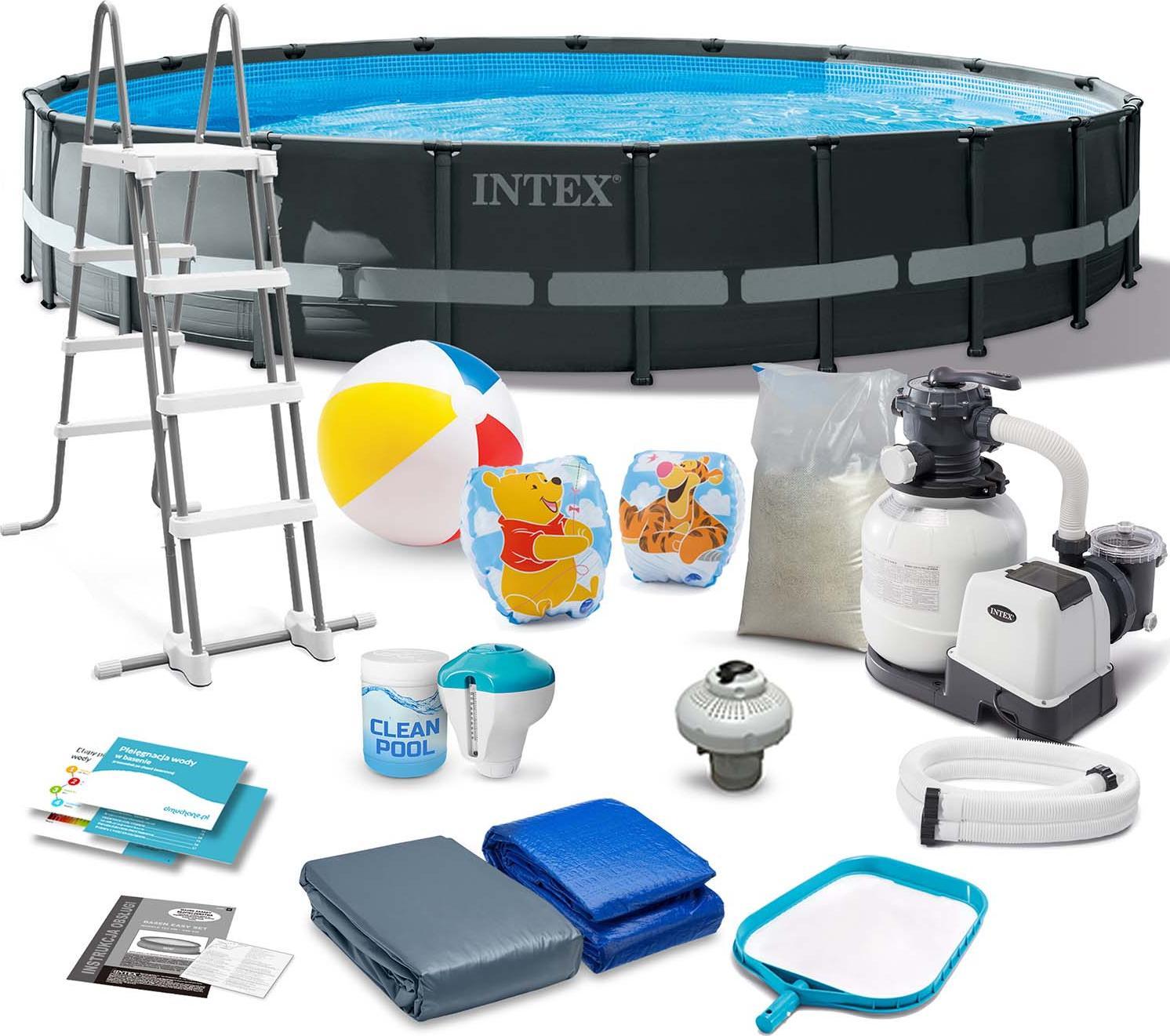 Intex Basen stelażowy 610cm 17w1 (26334)