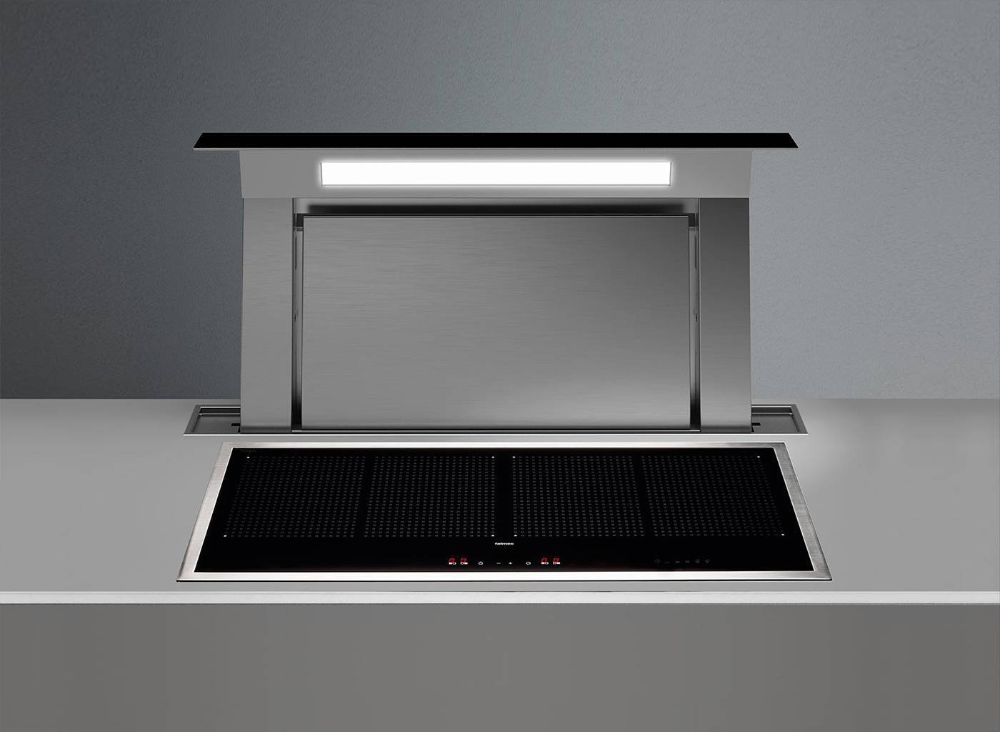 Okap Falmec Okap Flamec Down Draft 120 inox - korpus bez silnika one size