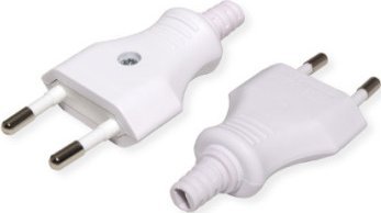 Bachmann Bachmann 900.003 elektryczny wtyk zasilający Biały