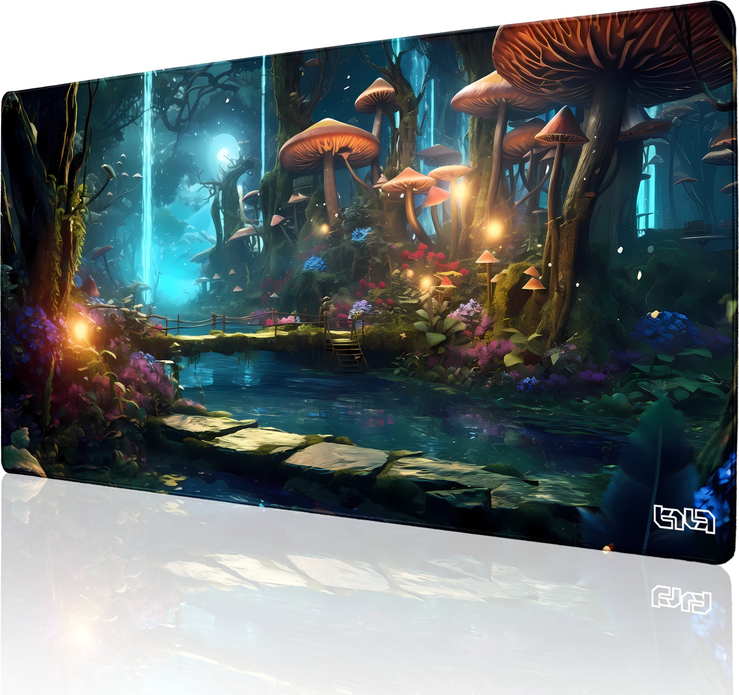 Podkładka Tilt PODKŁADKA GAMINGOWA Tajemniczy Las 100x50 Dla gracza