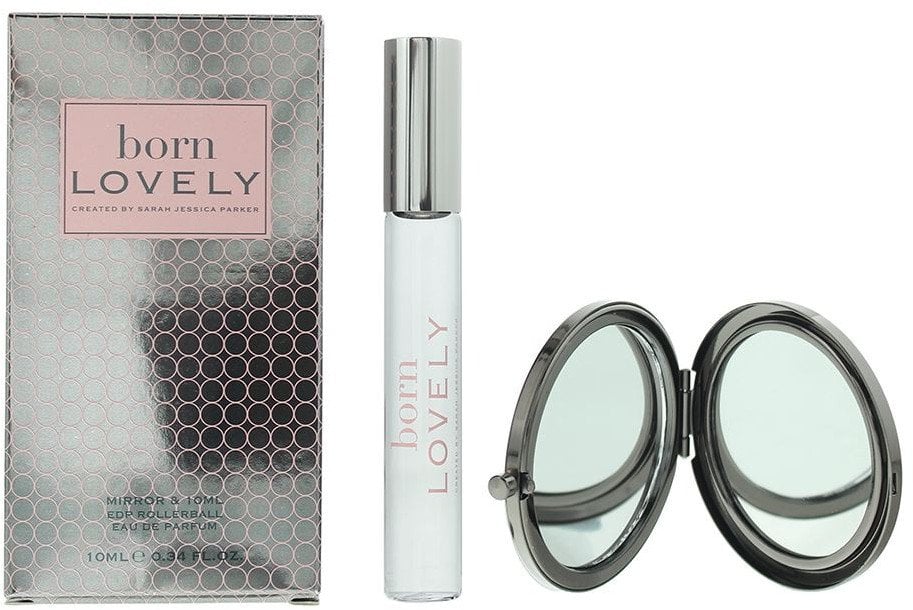Set Sarah Jessica Parker: Born Lovely, Eau De Parfum, For Women, 10 ml *Miniature + Compact Mirror For Women