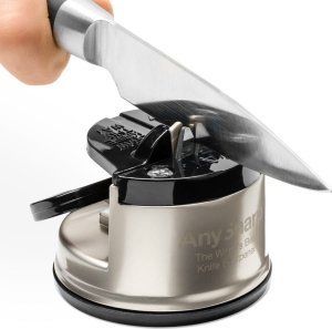 Ostrzałka AnySharp PRO Silver + płytki ostrzące AnySharp