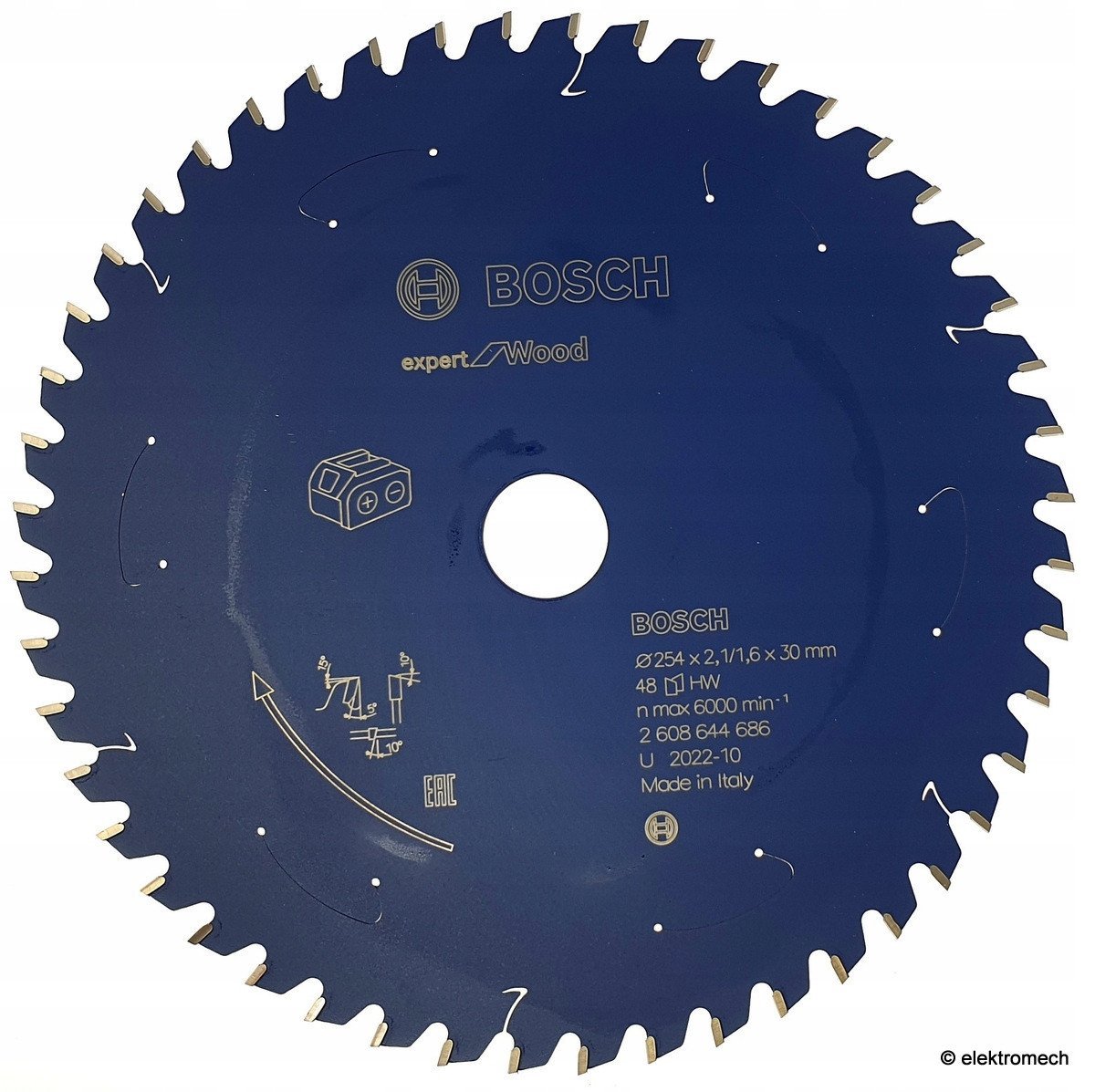 TARCZA PILARSKA EX WO B 254x30x48