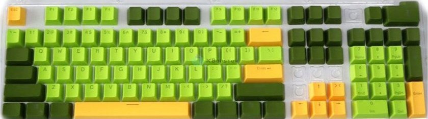 Orlos KEYCAPS Custom - Greenns
