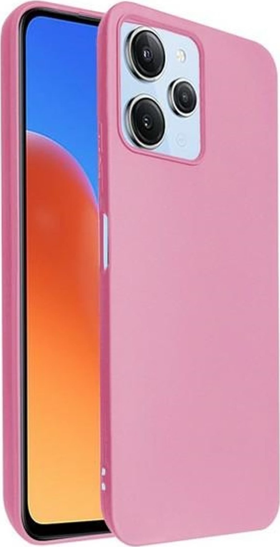 Beline Beline Etui Candy Xiaomi Redmi 12 jasnoróżowy/light pink