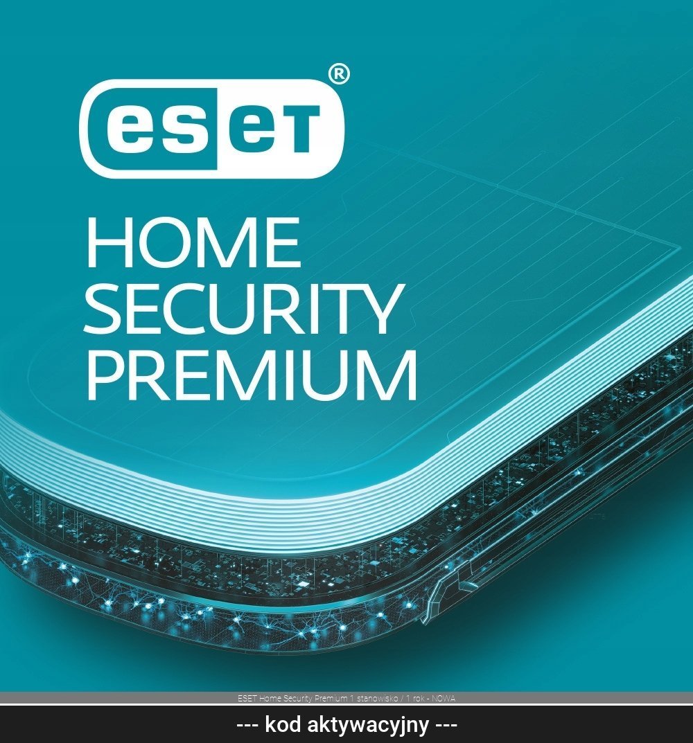 Oprogramowanie ESET Home Security Premium 1U 24M koperta [zamiennik Smart Security Premium BOX]
