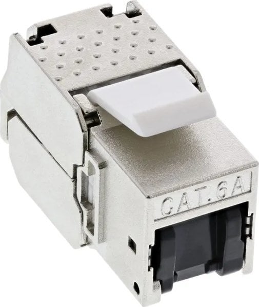 InLine Moduł zatrzaskowy RJ45 Keystone Jack 6a, z osłoną przeciwpyłową