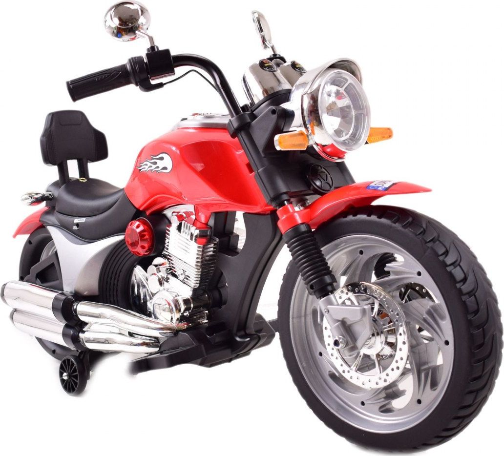 Import SUPER-TOYS MEGA MOTOR CHOPPER, GAZ W MANETCE, MIĘKKIE SIEDZENIE/BLF916