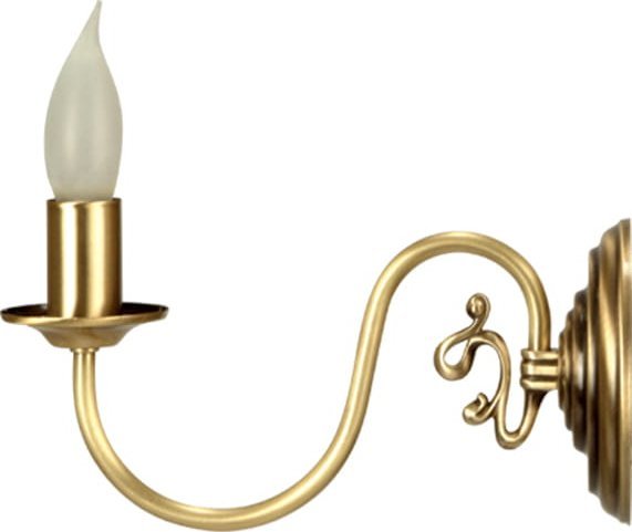 Kinkiet Solar Kinkiet z mosiądzu FLAMAND