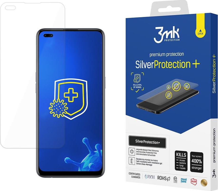 3MK Oppo Reno 4 F - 3mk SilverProtection+