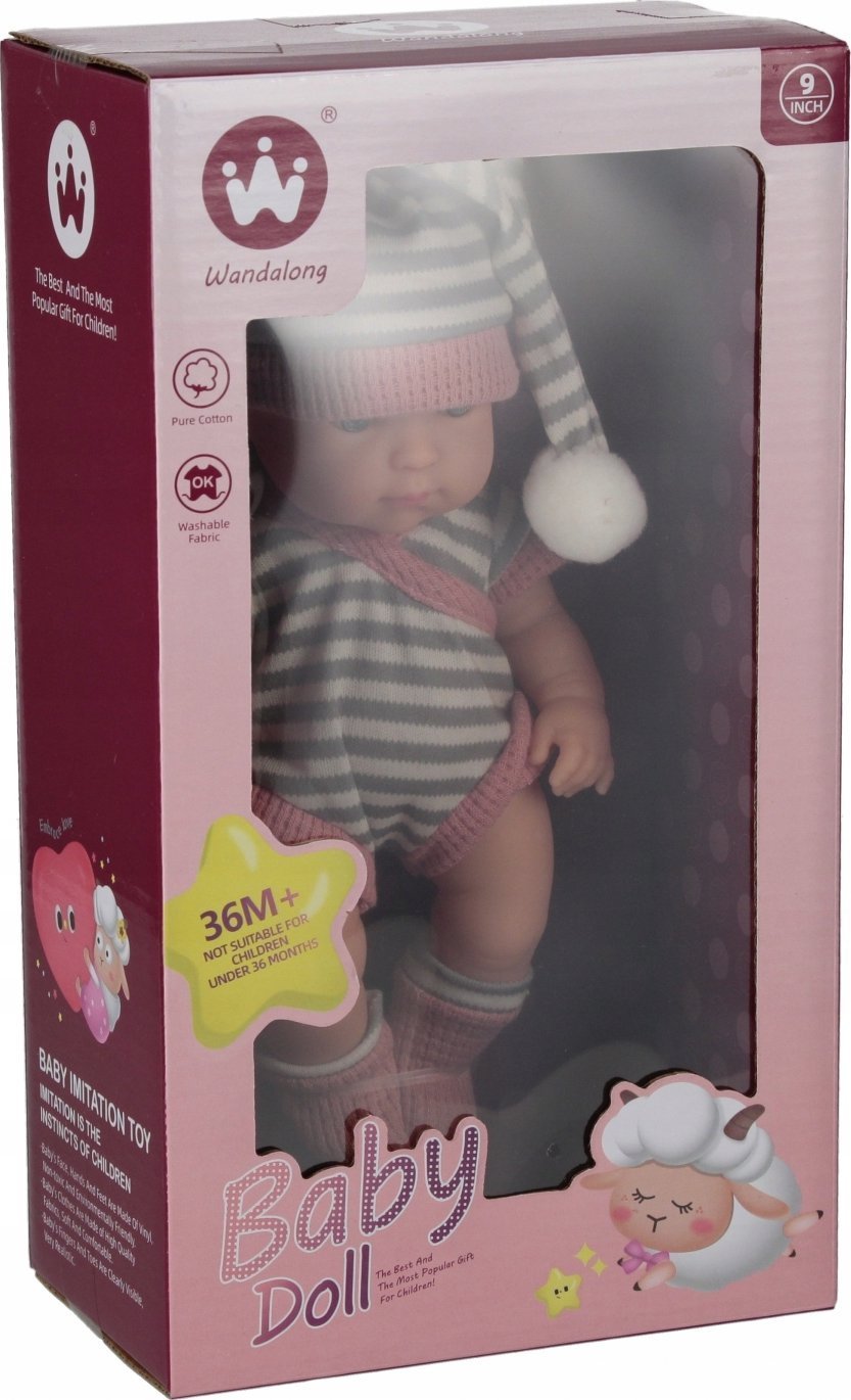 Mega Creative LALKA BOBAS 22CM 16X29X10 MC WB 72