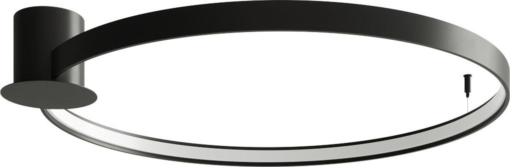 Lampa sufitowa Sollux Lampa podsufitowa ledowa czarna do sypialni Sollux RIO TH.130