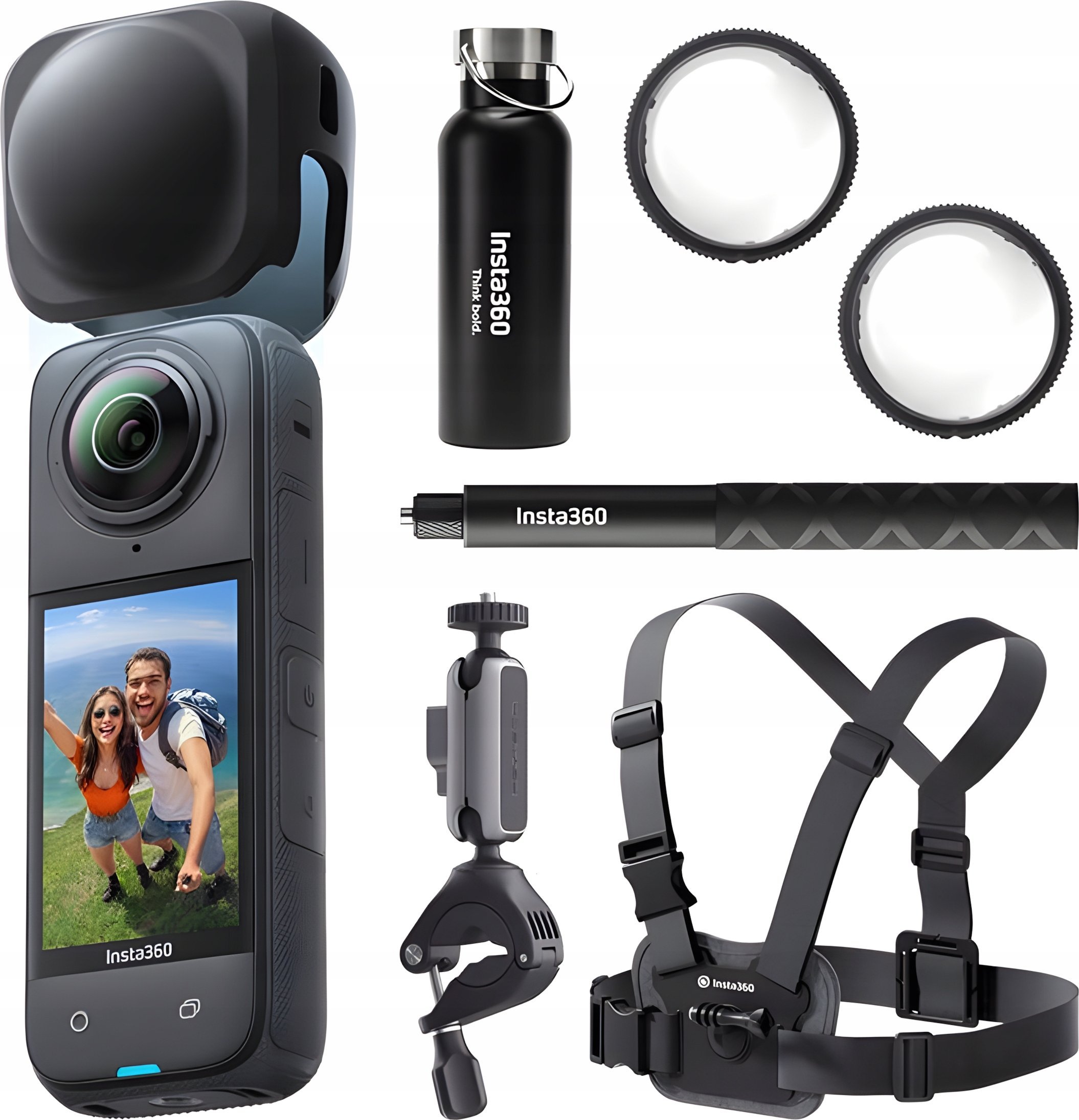 Kamera Insta360 X4 Bike Bundle czarna